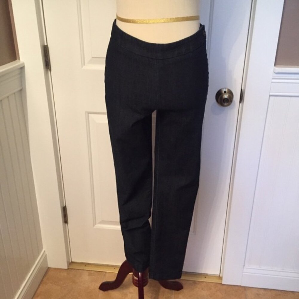 CHICO’S JEGGINGS BLUE JEAN DENIM LEGGINGS STRETCH Size 0 S